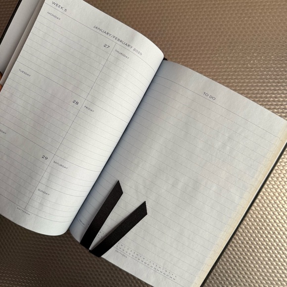 Smythson 2020 Soho Diary leather notebook - Picture 6 of 7